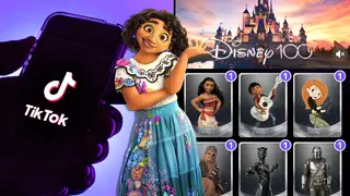 How to trade and collect all Disney100 cards on TikTok