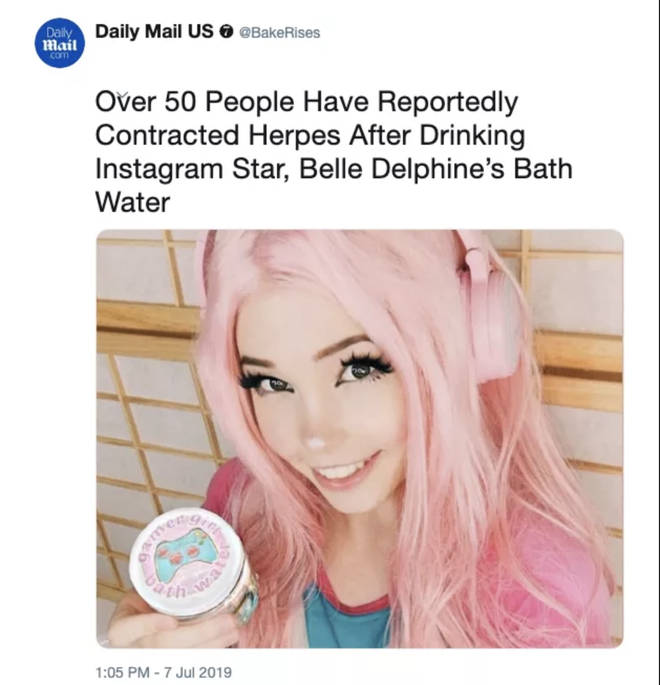 Ones cold belle delphine Here's Why
