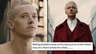 Young Coriolanus Snow thirst tweets are going viral and they're out of control