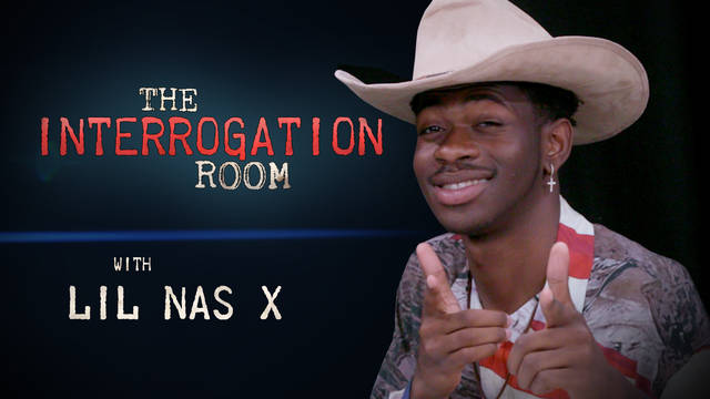 Lil Nas X enters the PopBuzz Interrogation Room
