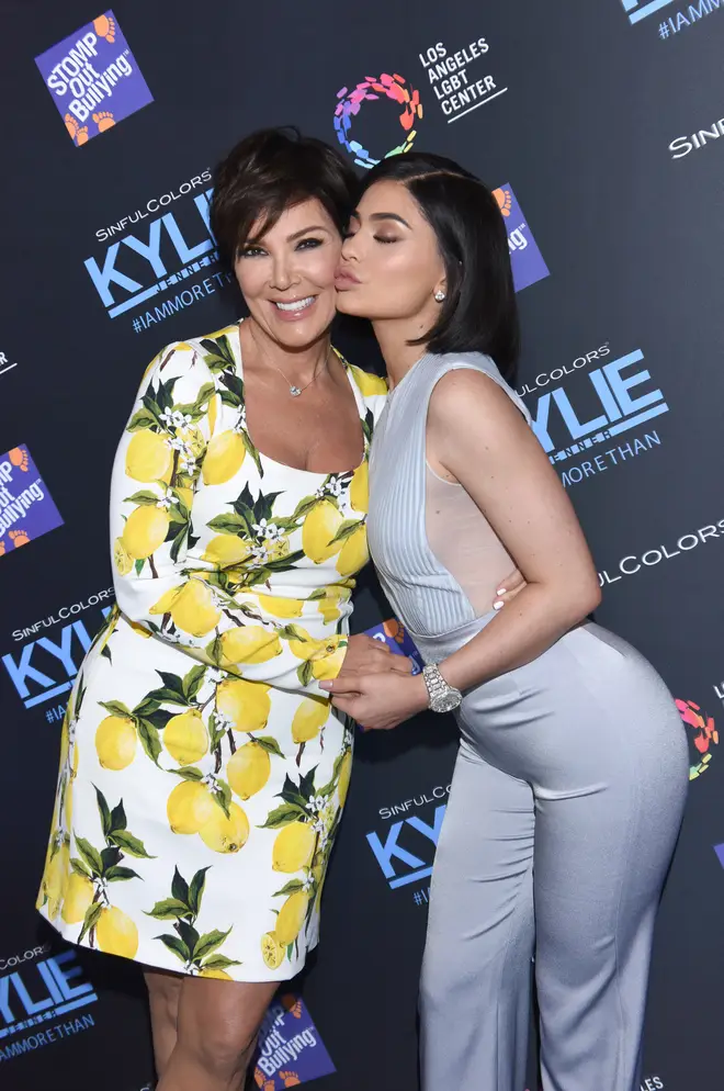 Kylie Jenner and Kris Jenner in 2016