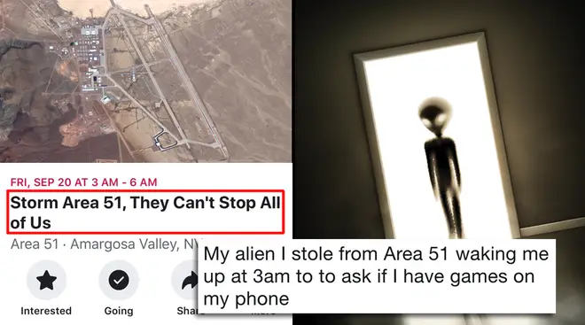 Area 51 memes are going viral on Twitter