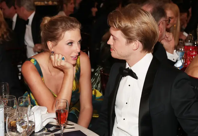 Taylor Swift and Joe Alwyn make rare public appearance at Golden Globes in January 2020