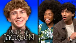 Percy Jackson cast take on a Percy Jackson quiz
