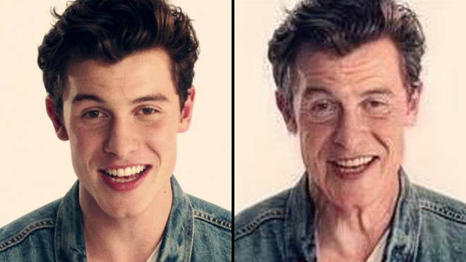 FaceApp age challenge: Shawn Mendes old filter