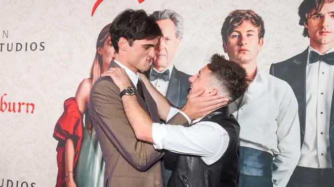 Jacob Elordi and Barry Keoghan's friendship has become one of Saltburn viewers' favourite parts of the film