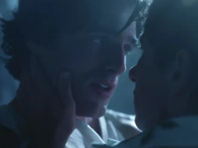 Barry Keoghan teases kiss between Oliver and Felix that was cut from Saltburn
