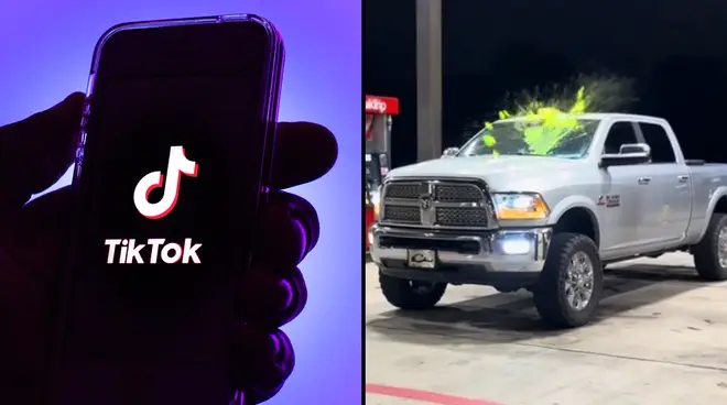 TikTok Slushy trend explained: Here's why people are throwing slushies at their trucks