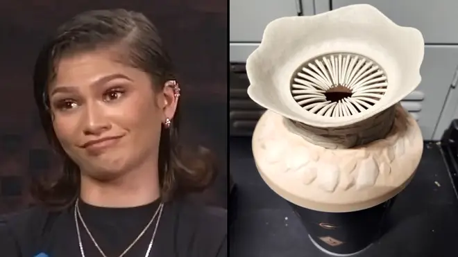 Zendaya hilariously drags the viral Dune: Part Two popcorn bucket
