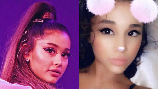 Ariana Grande shows off her natural, curly hair on Instagram