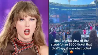Taylor Swift fan in Melbourne ended up with blocked view on her VIP tickets