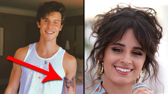 Shawn Mendes fans think his new butterfly tattoo is for Camila Cabello -  PopBuzz