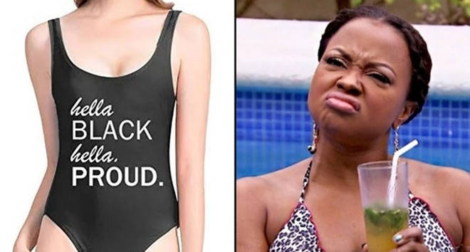 Amazon swimsuit/Phaedra Parks.