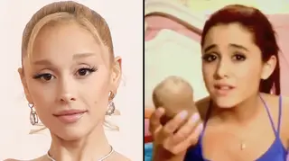 Ariana Grande's old Cat Valentine scenes has resurfaced following Nickelodeon 'Quiet On Set' allegations