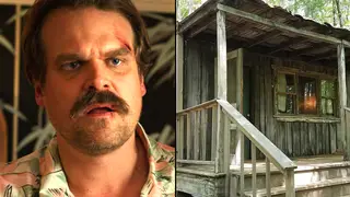 Hopper's cabin is actually real and you can go there