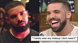 Drake in 'No Guidance' video, in an interview with Jimmy Fallon.