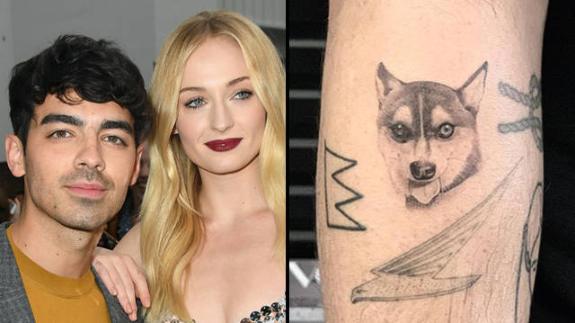 Sophie Turner and Joe Jonas get tattoos in honour of their dead dog Waldo