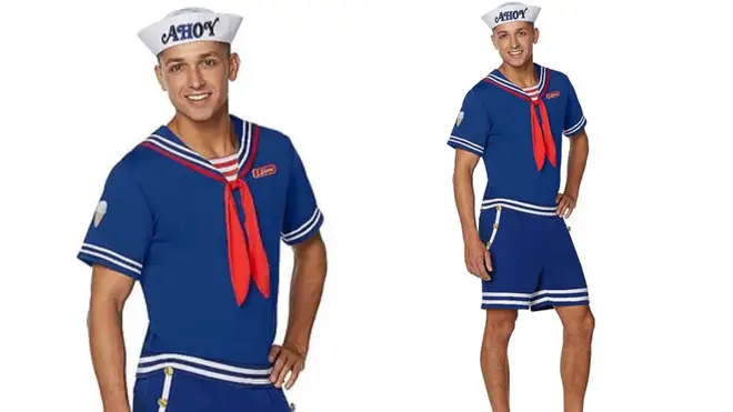 Stranger Things 3: Steve Harrington Scoops Ahoy outfit - Spirit Halloween