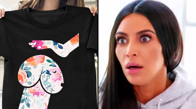 People can't tell if this t-shirt is a picture of a dog or a penis