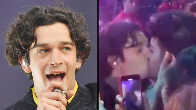 Matty Healy kisses male The 1975 fan in Dubai and breaks anti-LGBTQ+ laws