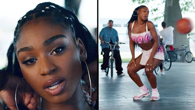 Normani inspires viral 'Motivation' challenge with her new basketball dance move