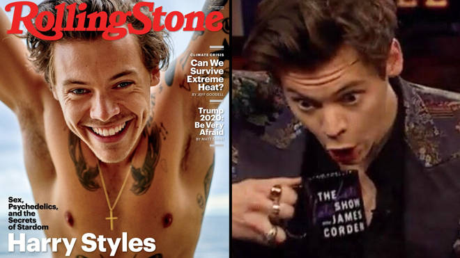 Harry Styles Rolling Stone cover shirtless reactions