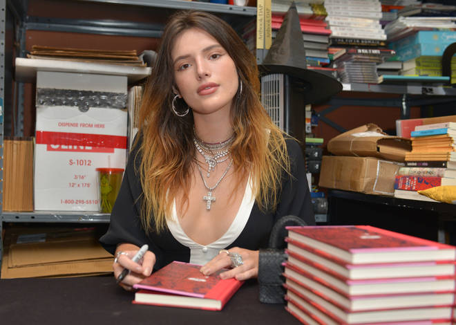 Bella Thorne Promotes Her New Book "The Life of a Wannabe Mogul: Mental Disarray"