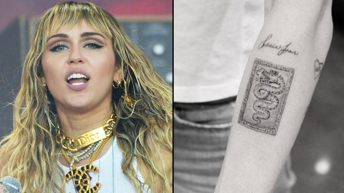 Miley Cyrus' latest tattoo is inspired by her holiday with Kaitlynn ...
