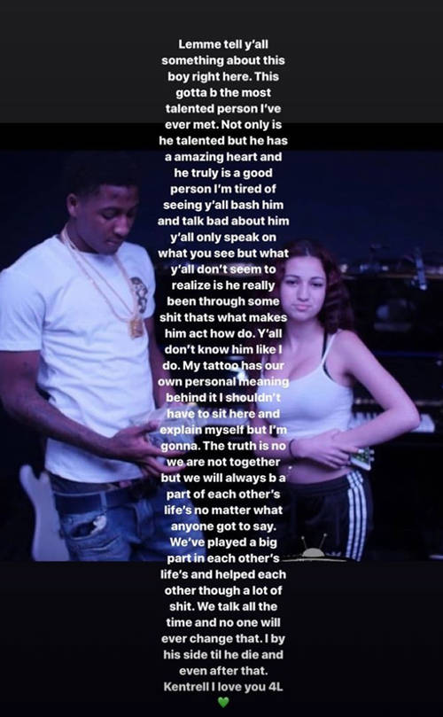 Bhad Bhabie Addresses Nba Youngboy Dating Rumours After Getting A