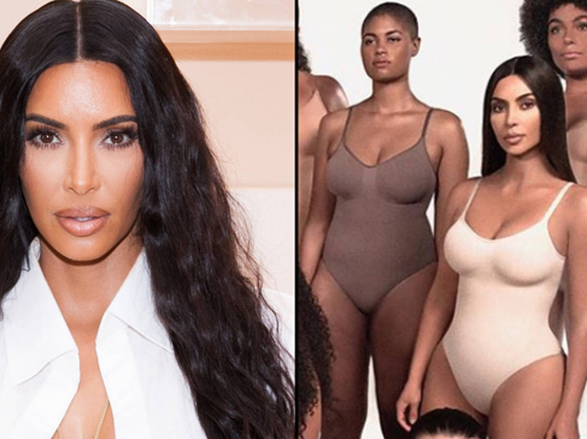 Kim Kardashian urged to pay fan who came up with the name of her shapewear  line Skims - PopBuzz