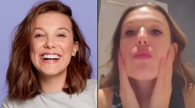 People are confused over Millie Bobby Brown's skincare video