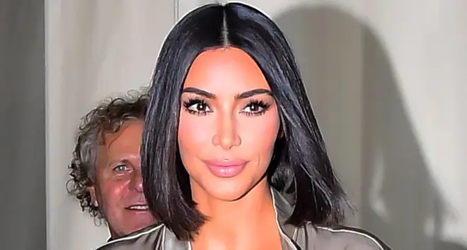 Kim kardashian is seen walking in soho on September 10, 2019.