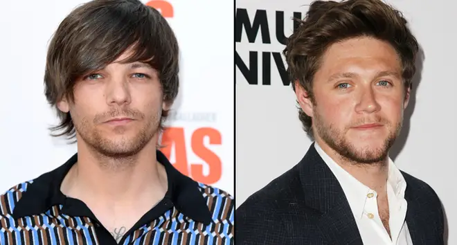 Louis Tomlinson attends the World Premiere of "Liam Gallagher: As It Was" and Niall Horan red carpet.