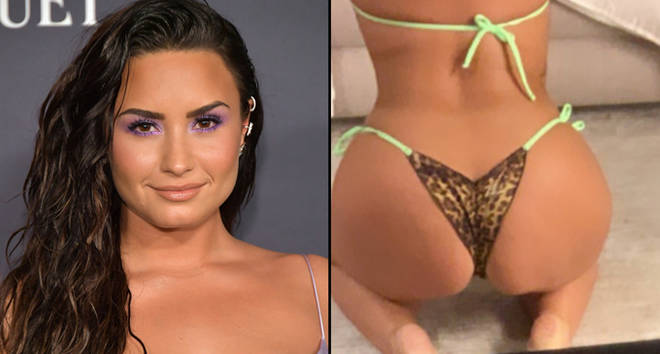 Demi Lovato attends the 3rd Annual InStyle Awards, booty pic.