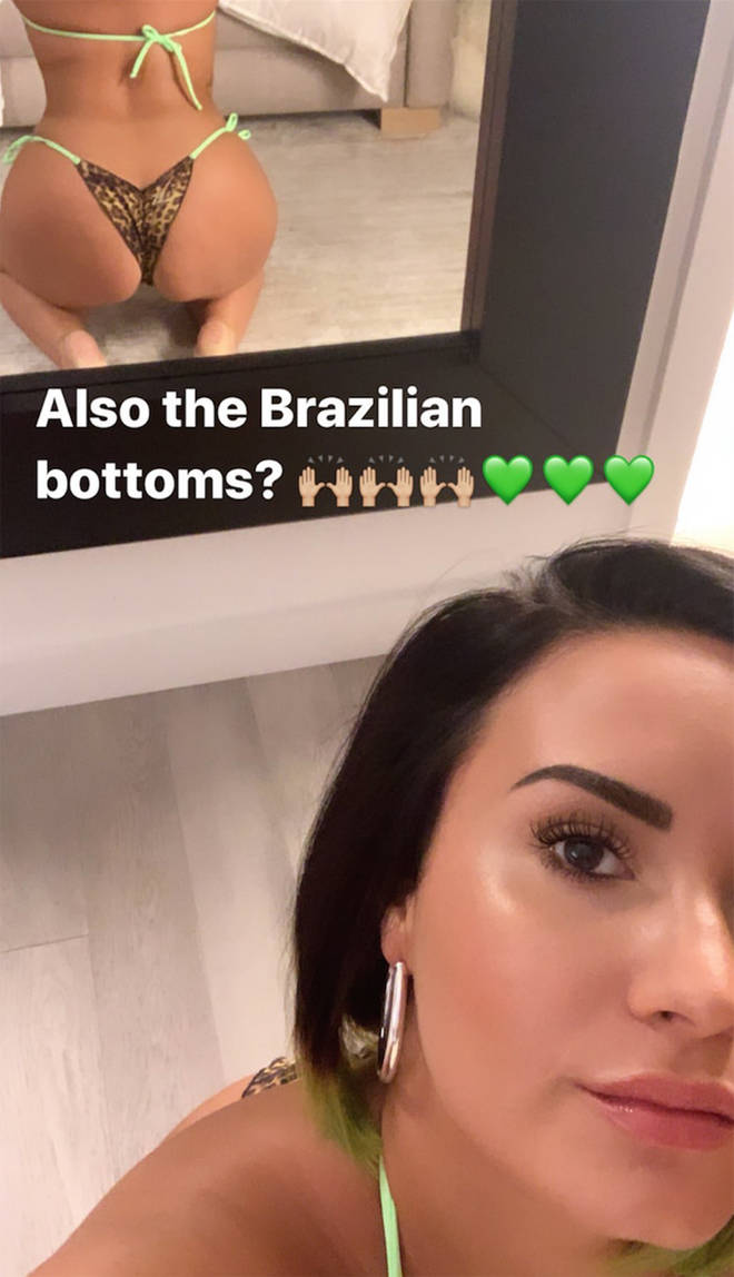 Demi Lovato Instagram Story.