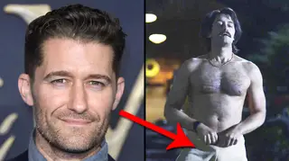Matthew Morrison from Glee is in AHS 1984 and everyone is losing it over his fake penis