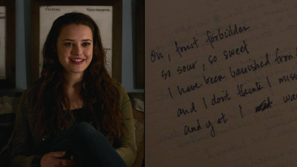 13 Reasons Why: Read All Of Hannah Baker's Poems From Season 2.