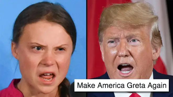 Greta Thunberg memes go viral after Donald Trump "death stare" gif breaks the internet