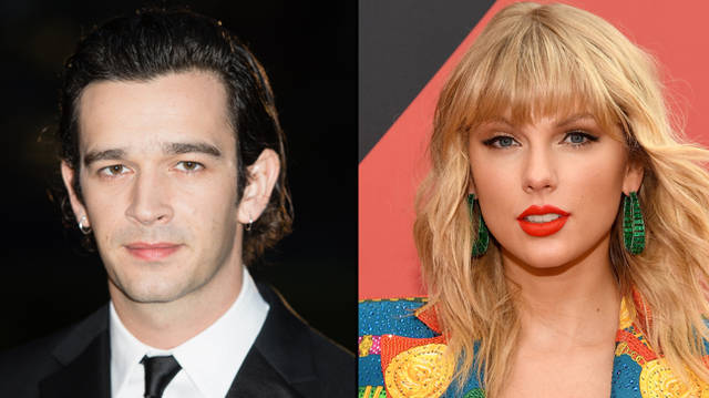 Matthew Healy attends the GQ Men Of The Year Awards 2019, Taylor Swift attends the 2019 MTV Video Music Awards.