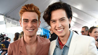 KJ Apa and Cole Sprouse at the teen choice awards