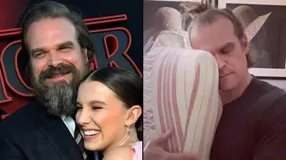 David Harbour has shaved his beard ahead of Stranger Things 4