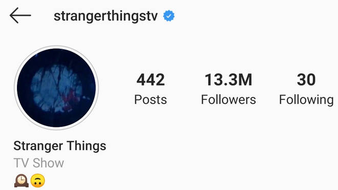 Stranger Things change profile picture