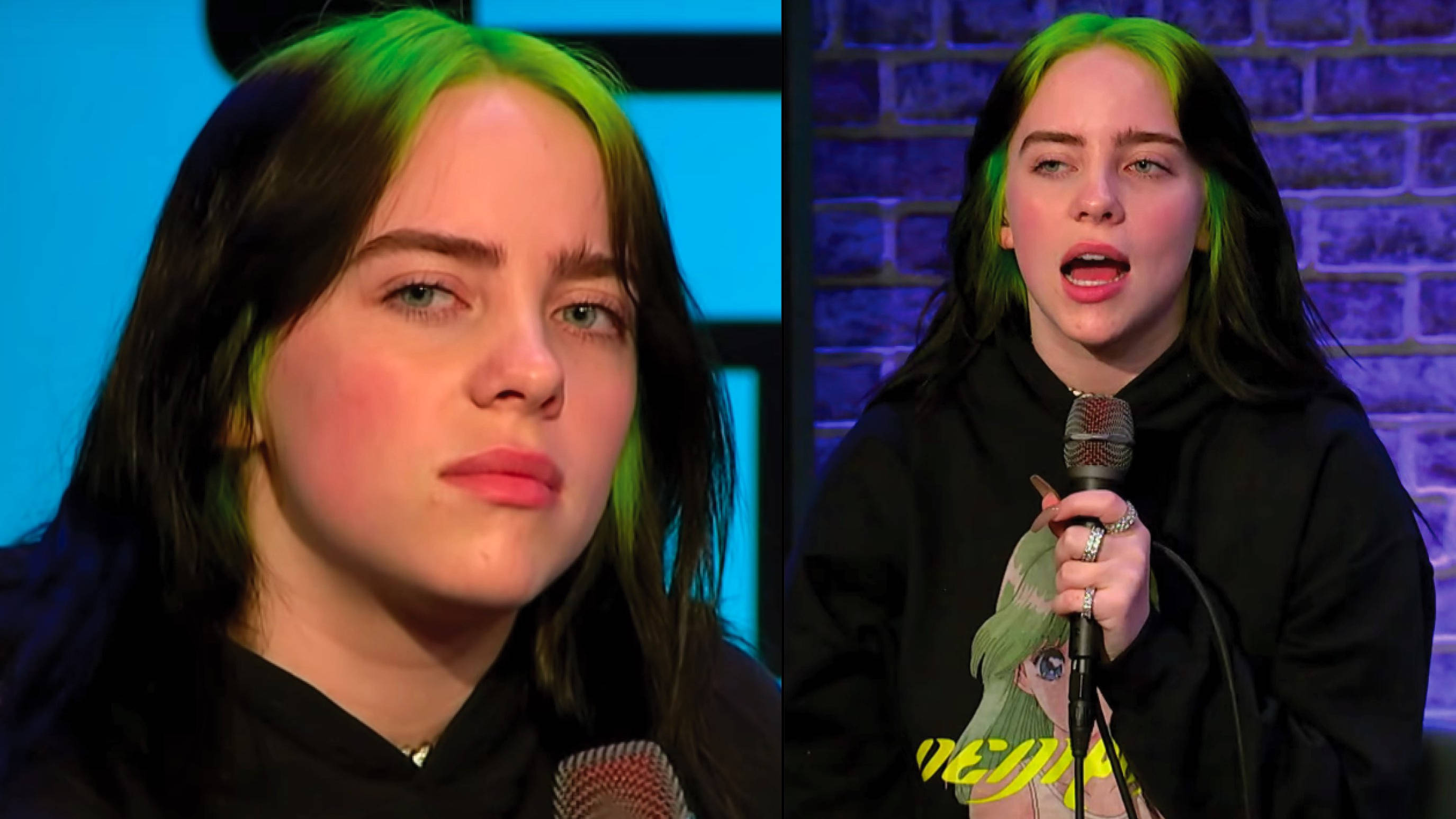 Billie Eilish reveals her disaster date with a boy who had a butler -  PopBuzz