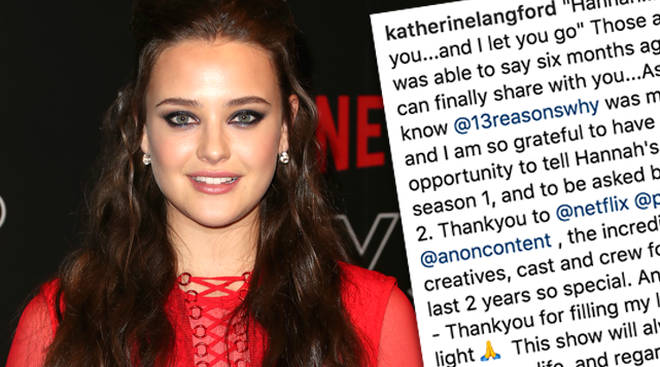 Katherine Langford Confirms Exit From 