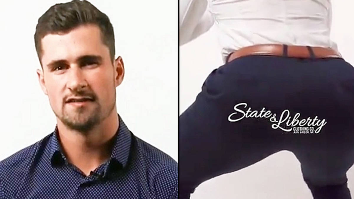 Hockey butt' ad for State and Liberty's fitted pants has gone