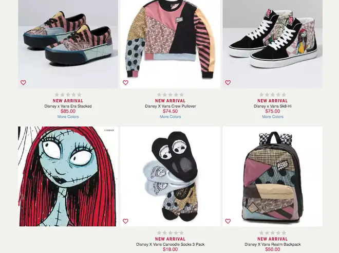 Vans Collection Nightmare Before Christmas