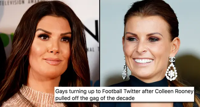 Rebekah Vardy attends the National Television Awards 2018, Coleen Rooney watches the racing.