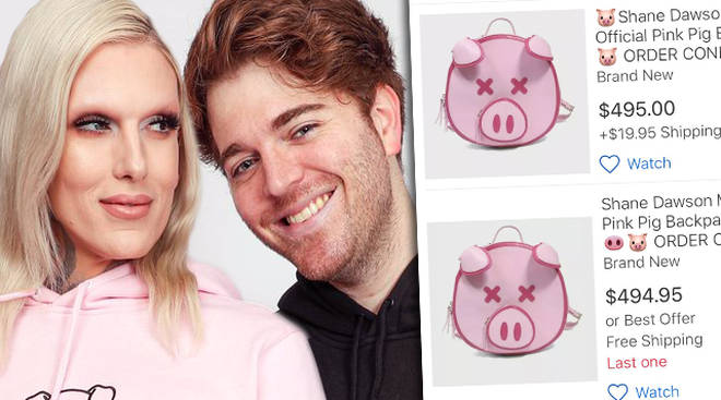 Shane Dawson's merch collection is being resold on eBay for huge amounts
