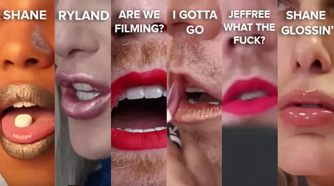 Shane Dawson x Jeffree Star liquid lip shades