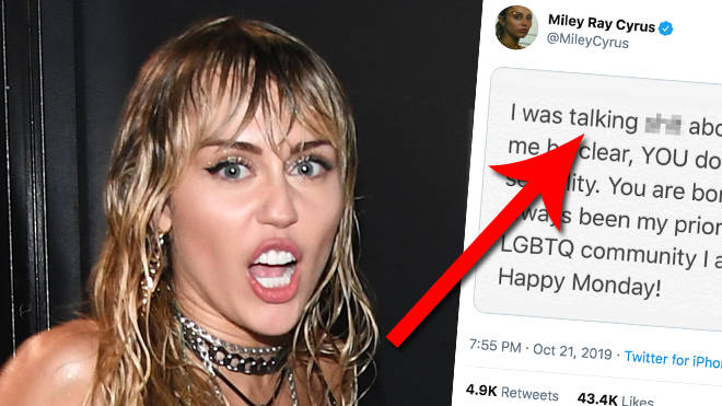 Miley Cyrus clarified her "you don&squot;t have to be gay" comments follo